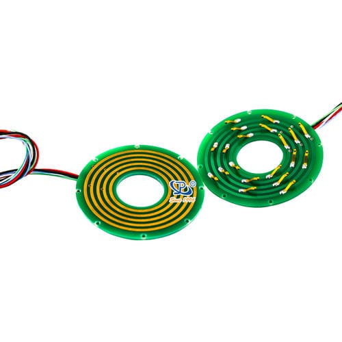 扁平型滑环 - LPKS-0205 - JINPAT Electronics Co., Ltd. - 中空轴 / 紧凑型 / 模块化