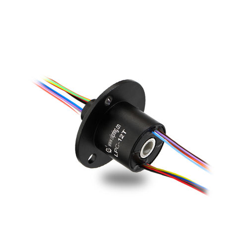 电动滑环 - LPC-12T - JINPAT Electronics Co., Ltd. - 以太网 / 贯穿轴 / 高清晰度
