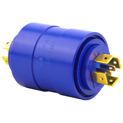 电动滑环 - LPR-6H - JINPAT Electronics Co., Ltd. - 串联 / 实心轴 / 立柱
