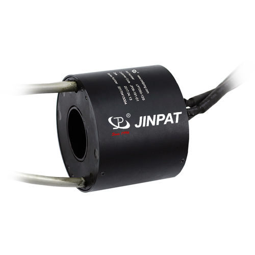 电动导电环 - LPT050-12S - JINPAT Electronics Co., Ltd. - 贯穿轴 / 用于机器人 / 纤刷