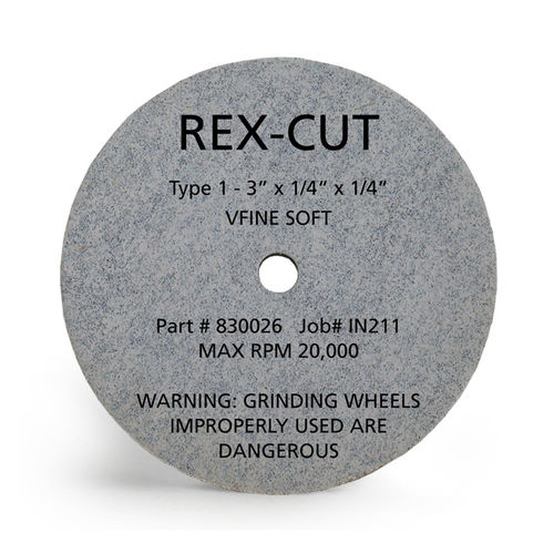 磨削砂轮 - 830027 - Rex-Cut Abrasives - 末道 / 去毛刺 / 扁平