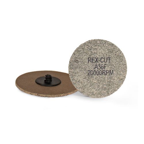 氧化铝砂盘 - Max - Rex-Cut Abrasives - 表面加工 / 粉磨 / 去毛刺