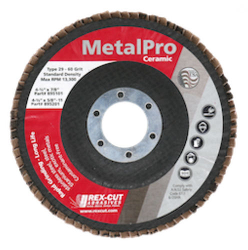 末道百叶轮 - MetalPro - Rex-Cut Abrasives - 陶瓷