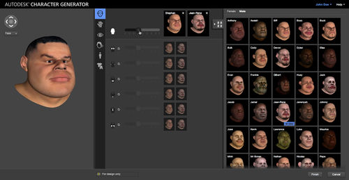 设计软件 - Character Generator - AUTODESK/欧特克 - 控制 / 动画制作 / 实验室