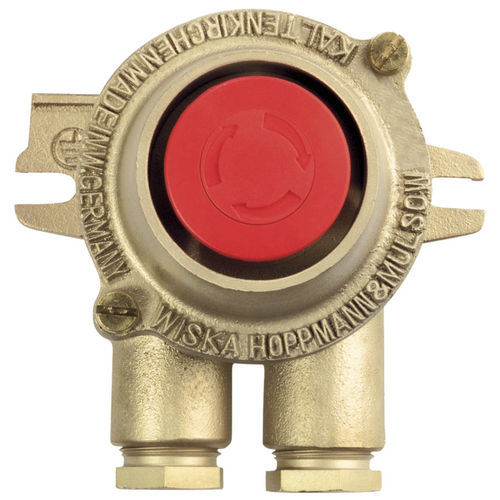 蘑菇头按钮按钮式开关 - 722 series - WISKA Hoppmann GmbH/德国WISKA - 紧急制动 / IP56