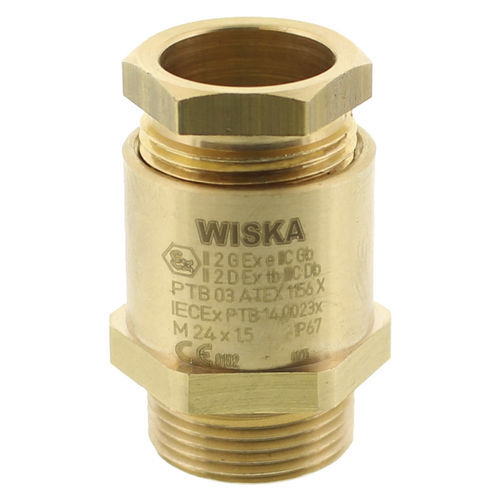 防爆燃电缆接头 - EX-KVM-Z - WISKA Hoppmann GmbH/德国WISKA - 黄铜 / IP66 / IP67
