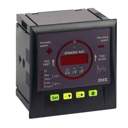 频率监控继电器 - SYNCRO 96C - IME Spa - 同步 / 嵌入式 / 面板安装