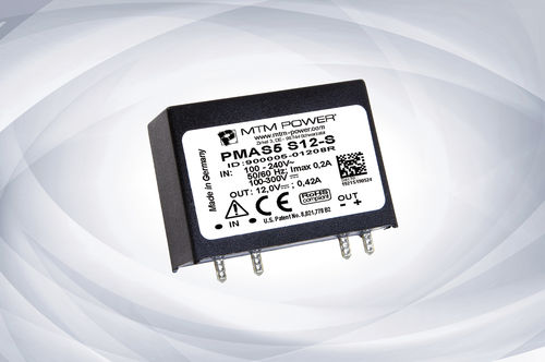 封装电源 - PMAS5 S series   - MTM Power Messtechnik Mellenbach GmbH - AC/DC / 单输出 / CE