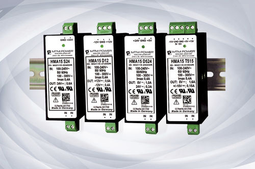DIN导轨电源 - HMA15 S series  - MTM Power Messtechnik Mellenbach GmbH - DC/DC / AC/DC / 单输出