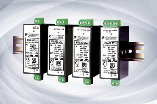 DIN导轨电源 - HMA30 S series  - MTM Power Messtechnik Mellenbach GmbH - DC/DC / AC/DC / 单输出