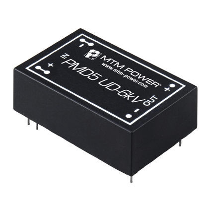 DC/DC变流器 / 输入电压范围4:1 - PMD5 24D series - MTM Power Messtechnik Mellenbach GmbH - SMD / 双输出
