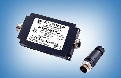 机箱式电源 - PM-IP67A50 S12 - MTM Power Messtechnik Mellenbach GmbH - AC/DC / 单输出 / IP67