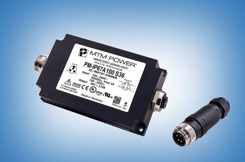 机箱式电源 - PM-IP67A100 S24 - MTM Power Messtechnik Mellenbach GmbH - AC/DC / 单输出 / IP67