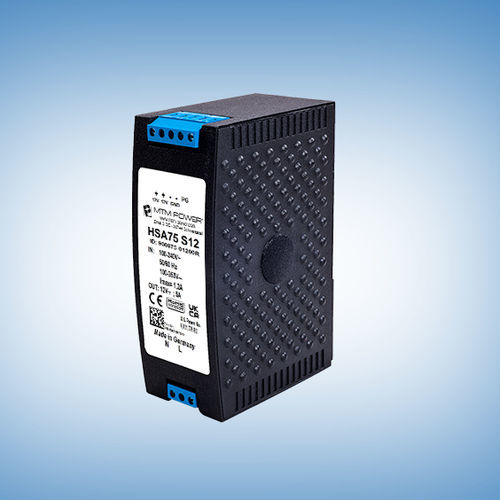 DIN导轨电源 - HSA75 S12 - MTM Power Messtechnik Mellenbach GmbH - AC/DC / 单输出 / CE