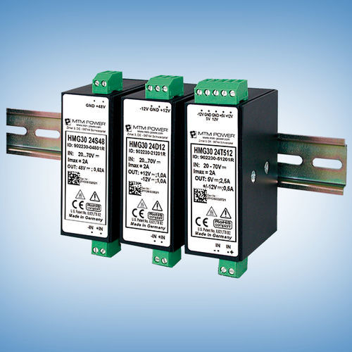 DIN导轨电源 - HMG30 24S05 - MTM Power Messtechnik Mellenbach GmbH - DC/DC / 单输出 / CE