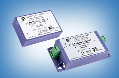 DC/DC变流器 / 电路板 - PMGS14 110S24 - MTM Power Messtechnik Mellenbach GmbH - 车用 / 铁路应用 / 大电压输入范围