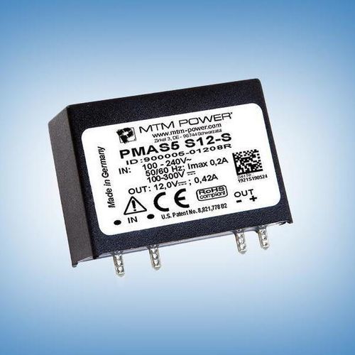 印刷电路板电源 - PMAS5 S24-S - MTM Power Messtechnik Mellenbach GmbH - AC/DC / 单输出 / CE