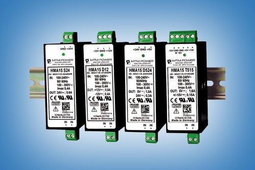 DIN导轨电源 - HMA15 S12 - MTM Power Messtechnik Mellenbach GmbH - AC/DC / 单输出 / CE