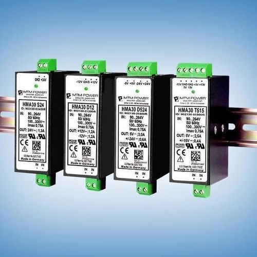 DIN导轨电源 - HMA30 T515 - MTM Power Messtechnik Mellenbach GmbH - AC/DC / 三输出 / CE