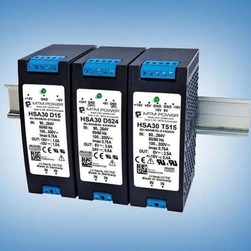 DIN导轨电源 - HSA30 D512 - MTM Power Messtechnik Mellenbach GmbH - AC/DC / 双输出 / CE