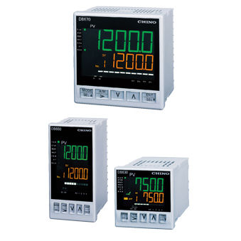 温度指示器及控制器 - DB600 Series - CHINO CORPORATION/千野 - LCD 显示屏 / 面板型 / 用于RTD传感器