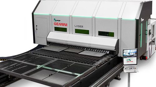 激光切割机 - GEMINI LASER - FICEP - 用于金属 / 金属薄板 / 钻孔