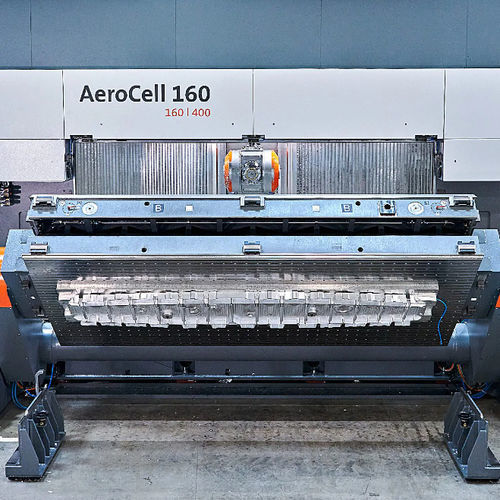 5轴加工中心 - AeroCell 160 - bavius technologie gmbh - 卧式 / 用于铝 / HSK A-63