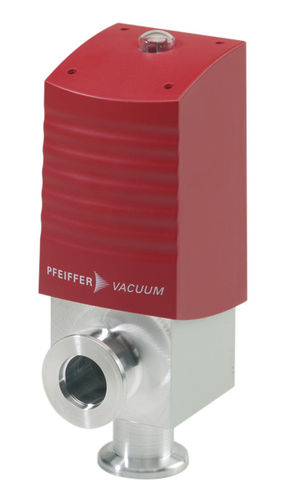 电动压气阀门 - Pfeiffer Vacuum+Fab Solutions - 压缩空气 / 直角 / 不锈钢