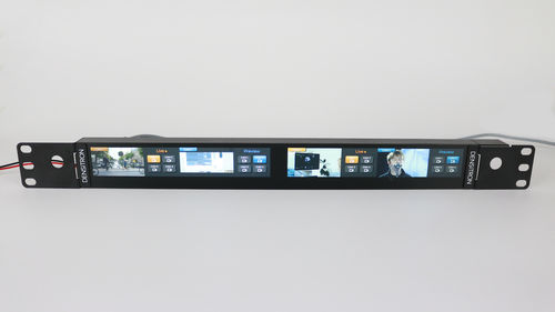 多点触摸屏式显示器 - DM-132GN-OPUR01 - Densitron Technologies - 13" / QVGA / 机架式