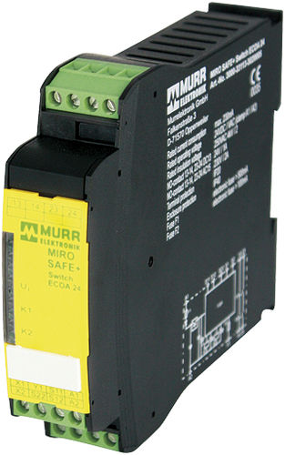 紧急制动安全监控继电器 - MIRO SAFE+ SWITCH ECOA  - MURRELEKTRONIK/德国穆尔 - DIN导轨