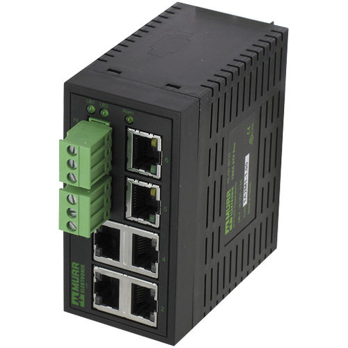 非管理型网络交换机 - TREE 6TX series  - MURRELEKTRONIK/德国穆尔 - 6 端口式 / DIN导轨