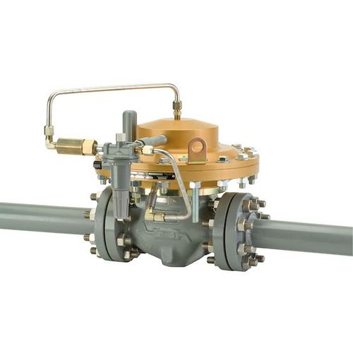 气体调节减压器 - EZL  - FISHER REGULATORS - 用于天然气 / 隔膜 / 差动