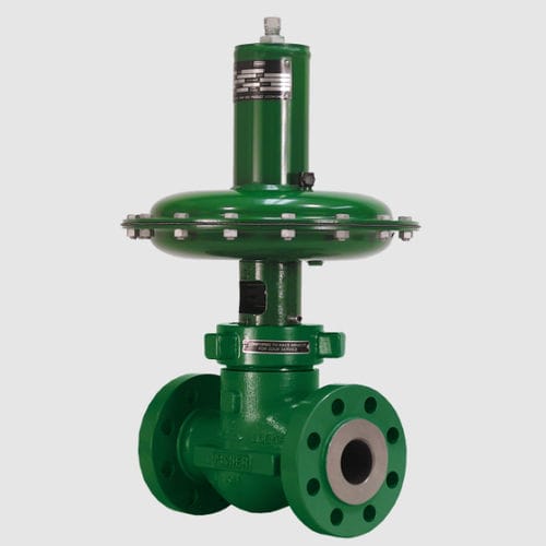 球心截止阀 - D4  - FISHER REGULATORS - 电动 / 气动操控式 / 流量控制