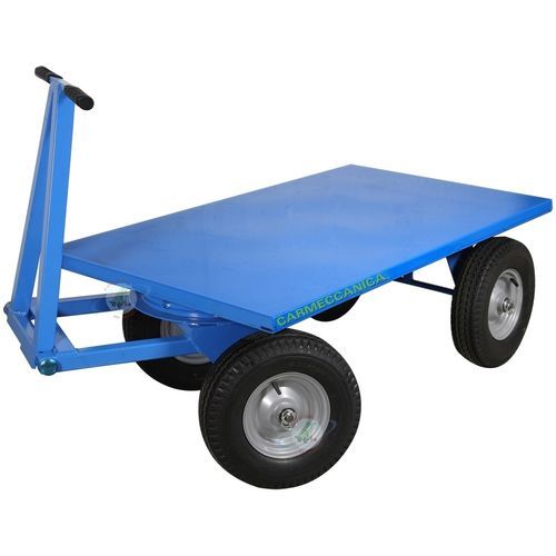 托盘拖车 - 059 - CARMECCANICA - 用于仓库 / 双车轴 / 牵引式