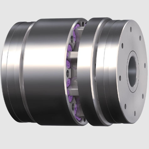 刚柔耦合 - ROTEX® GS HP - KTR - 紧凑型 / 轴 / 用于空气