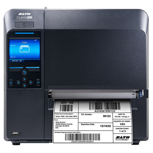 热转印标签打印机 - CL6NX Plus series - SATO America - 台式 / 带RFID编码器 / 带条码扫描仪