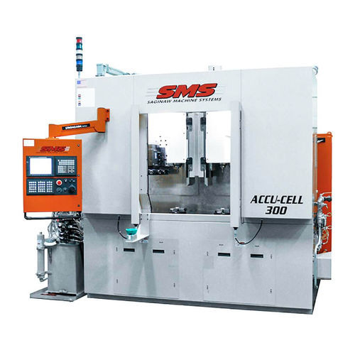 CNC数控车削加工中心 - SMS ACCU-CELL series - FFG Europe & Americas - 立式 / 二机轴 / 用于重型加工