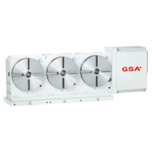 电机驱动回转工作台 - CNC-200R-3W - GSA TECHNOLOGY - 卧式 / 用于机加工 / CNC数控
