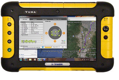 Windows 7平板电脑 - Yuma® - Trimble MCS - PC / 7" / Intel® Atom