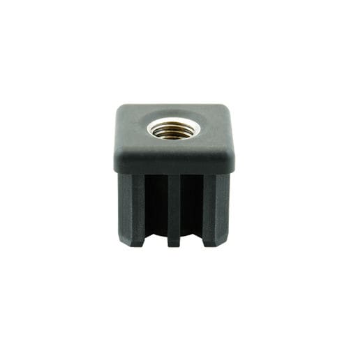 螺纹嵌件 - WDS 689 series - WDS Component Parts - 塑料 / 正方形 / 用于圆管末端