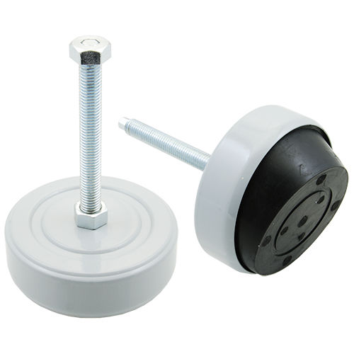 机器脚座 - WDS 693 series - WDS Component Parts - 橡胶 / 镀锌钢 / 水平
