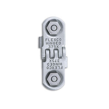 螺栓式铰链夹输送带扣 - 375X series - FLEXCO/孚乐率 - 不锈钢 / 铜 / 硅胶