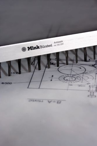 防静电刷子 - August Mink GmbH & Co. KG, Mink Bürsten - 条形 / 防护 / 金属