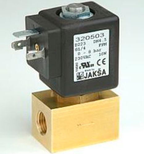 直动式电磁阀 - D221 - JAKSA SOLENOID VALVES/德国JAKSA - 双通 / NF / 水
