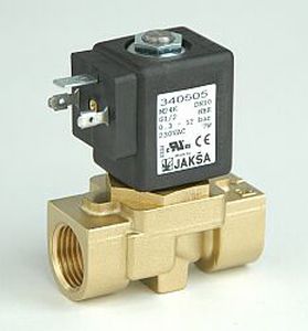 先导式电磁阀 - M24KNO  - JAKSA SOLENOID VALVES/德国JAKSA - 双通 / NO / 水