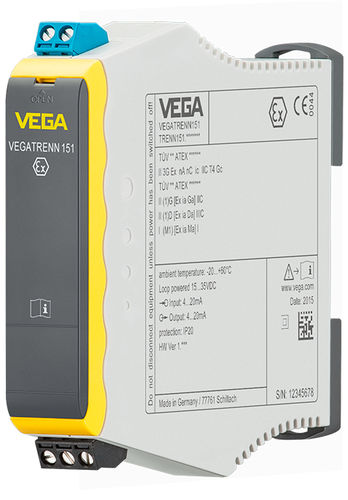 电镀隔离器 - VEGATRENN 151 - VEGA TECHNIQUE/德国VEGA - ATEX