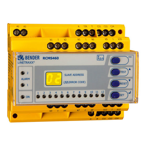 漏电监控系统 - LINETRAXX® RCMS460-L - BENDER - 连续式 / 数字 / 多通型
