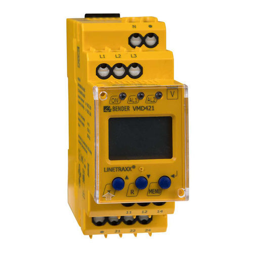 过压监控继电器 - LINETRA ® VMD421H series - BENDER - 频率 / 相位顺序 / 相位不平衡
