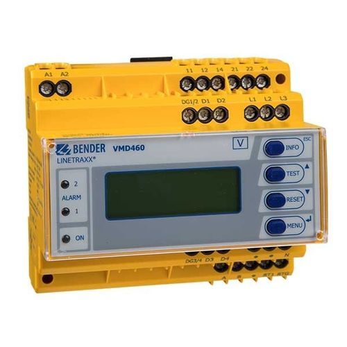 电压监控继电器 - LINETRAXX® VMD460-NA - BENDER - 频率 / DIN导轨 / RS485