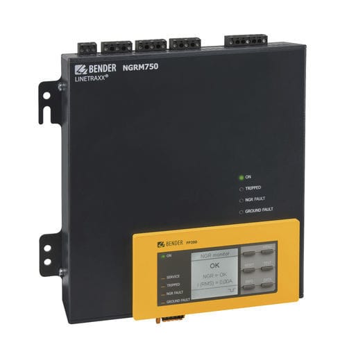 接地电阻器监控系统 - LINETRAXX® NGRM750 - BENDER - 变压器 / MODBUS / 以太网